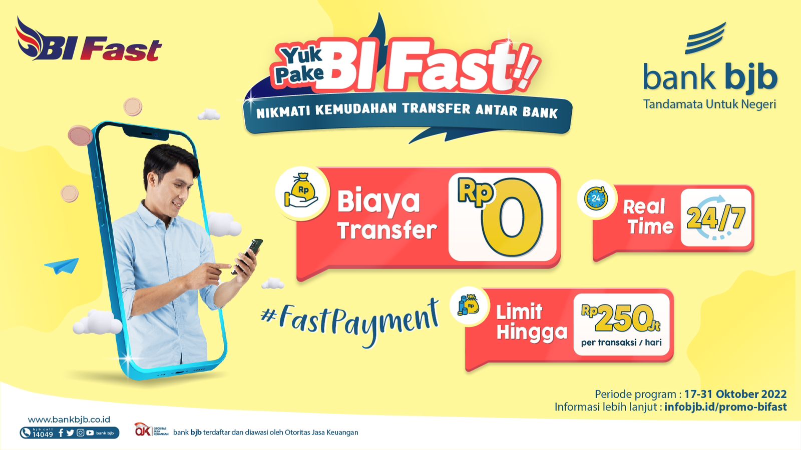 Praktisnya Transfer Dana Lewat BI Fast, Ada Promo Nol Rupiah dari bank ...